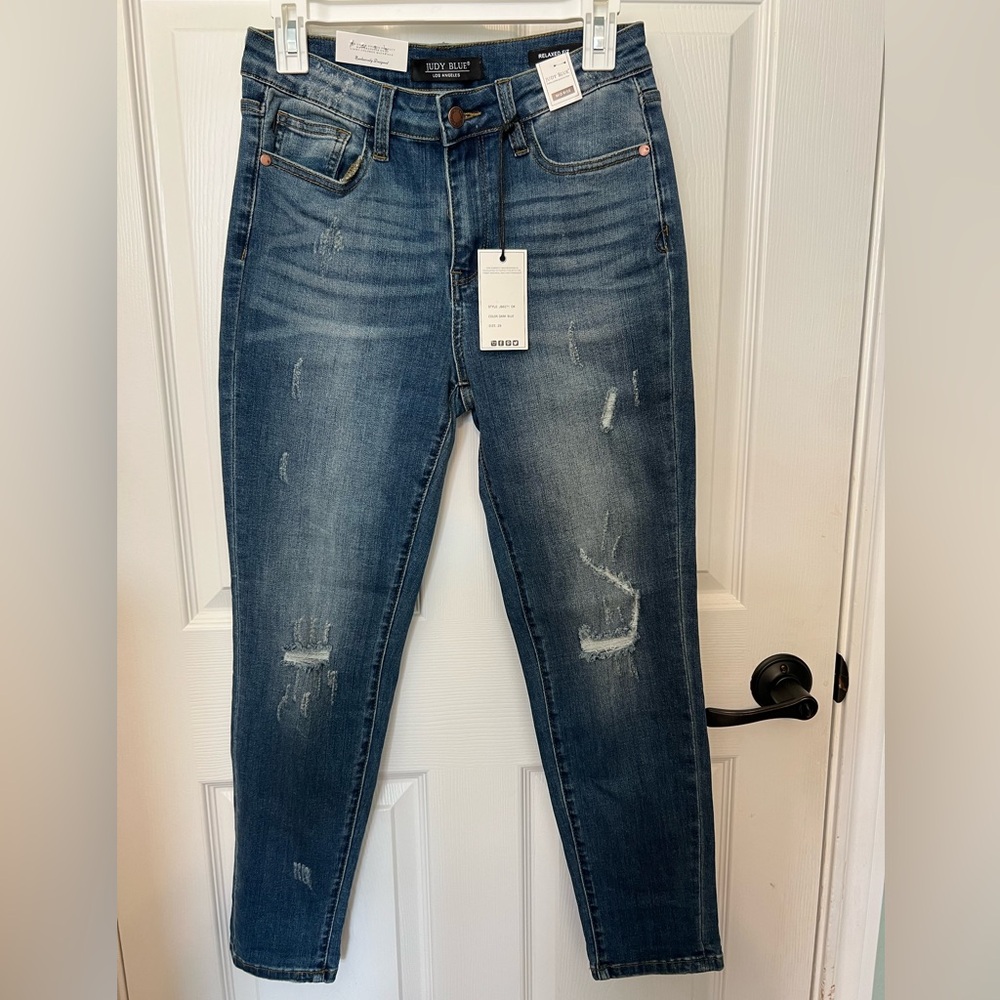 NWT Judy Blue jeans 29/8 mid rise